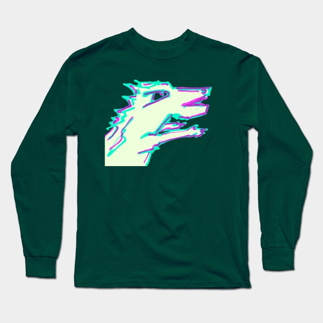 D-Zilla Long Sleeve T-Shirt by hh5art